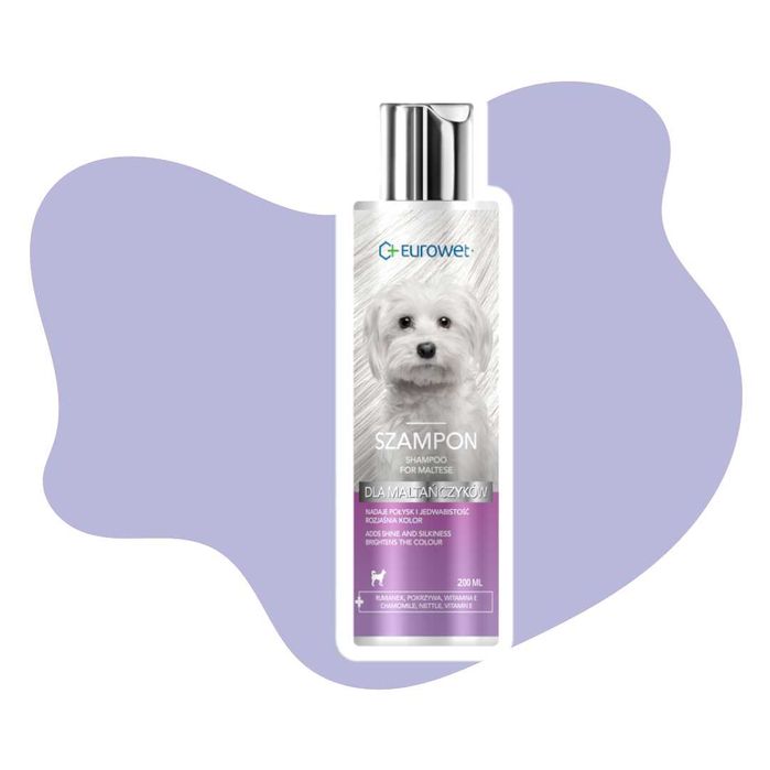 Eurowet Szampon dla maltańczyków 200ml Maltańczyk