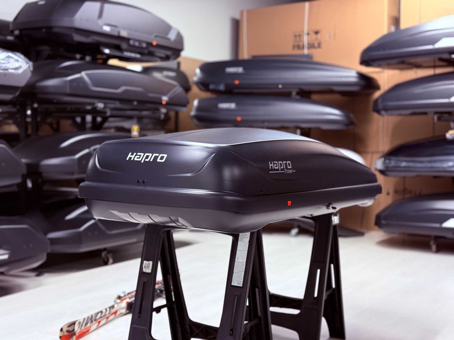 Hapro Traxer 6.6 Box dachowy czarny matowy Thule