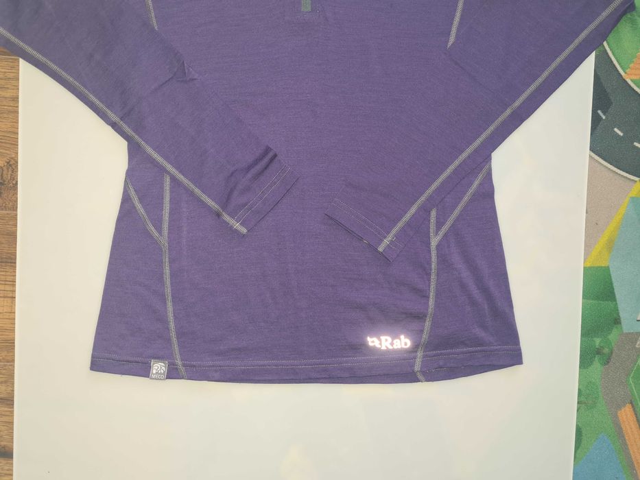 Koszulka termiczna, half zip, merino wool, Rab, r. M
