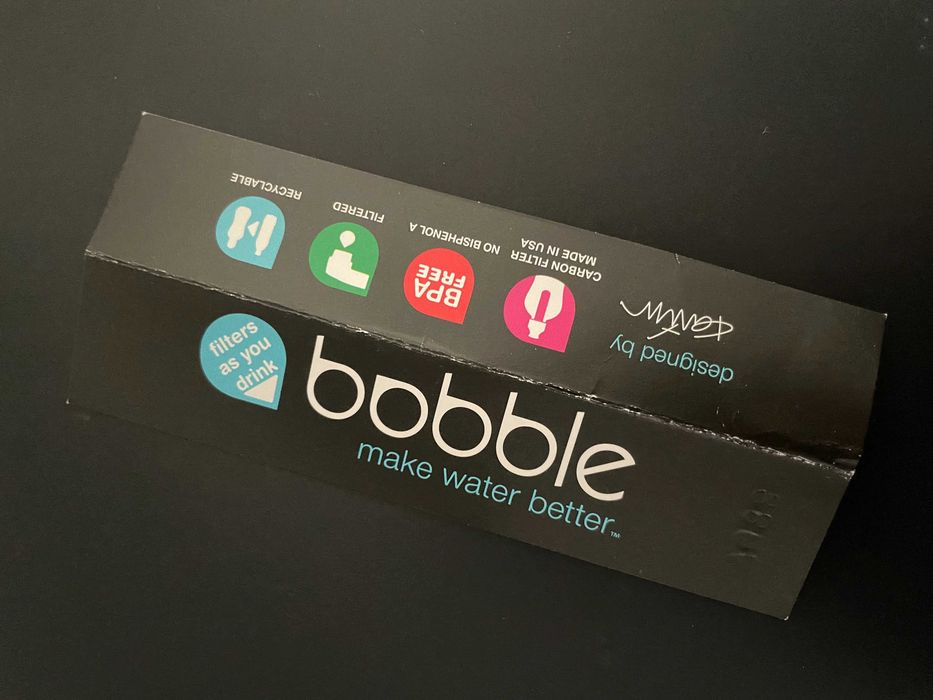 Garrafas Bobble originais com Filtro de carbono fitness - Novas!