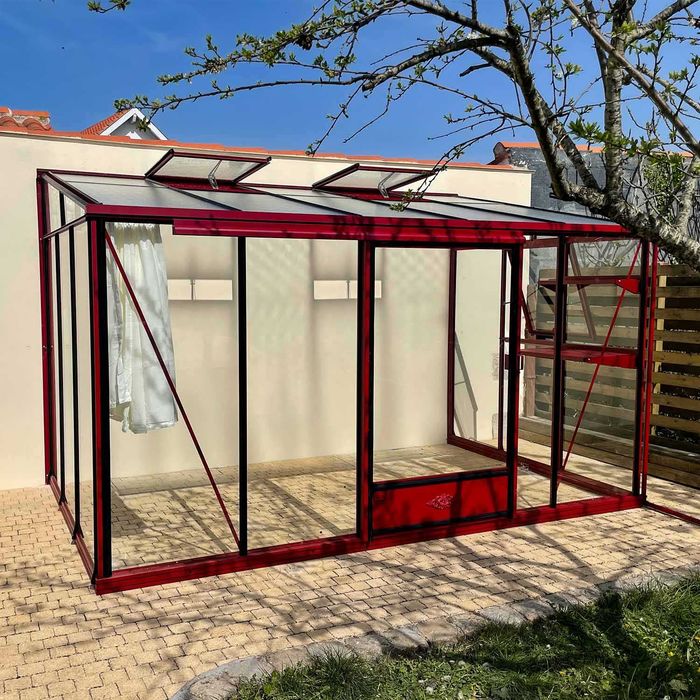 Luksusowa Szklarnia Przyścienna LAMS Luxia – Oranżeria s2020