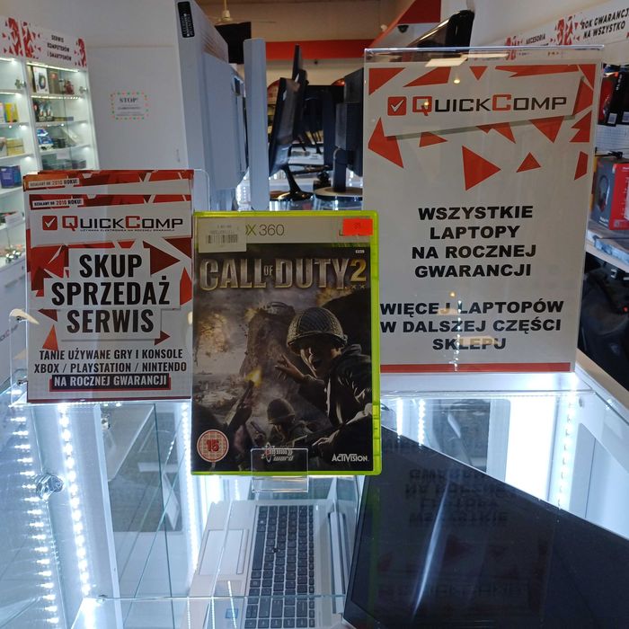 Gra XBOX 360 / X Series Call Of Duty 2 II Gwarancja 1 rok QUICK-COMP