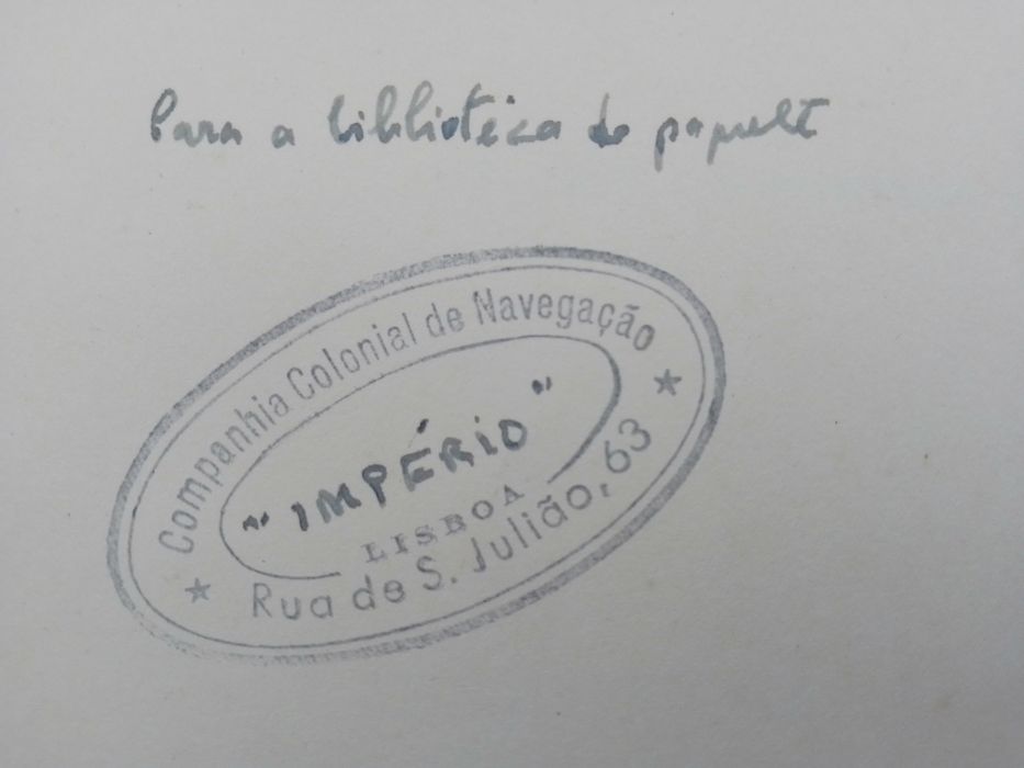 Livro As Gloriosas bandeiras de Portugal 1961 “Paquete Império”