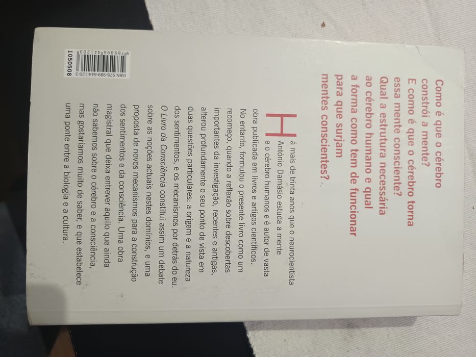 O Livro da Consciência de António Damásio