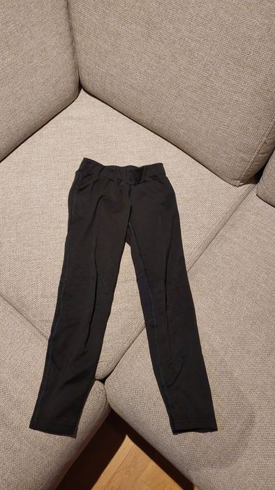 Spodnie termoaktywne czarne rozmiar 116/124