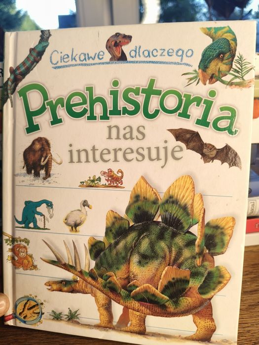 Książka dla dzieci prehistoria nas interesuje ⁷³