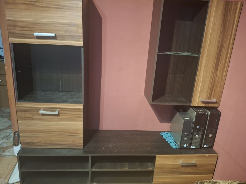 Meble do salonu brąz