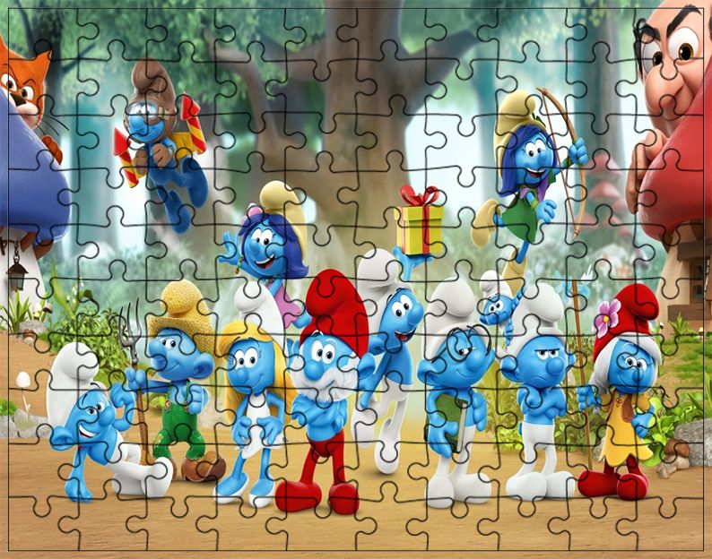 Puzzle Smerfy NOWOŚĆ!