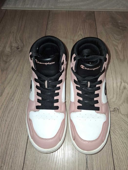 Sneakersy damskie Champion Rebound 2 Mid S11471-PS013 różowe jak nowe