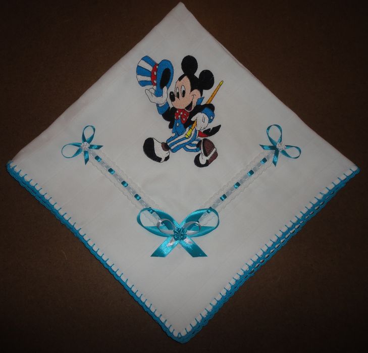 Fralda Bordada "Mickey Mouse"424126338387169280