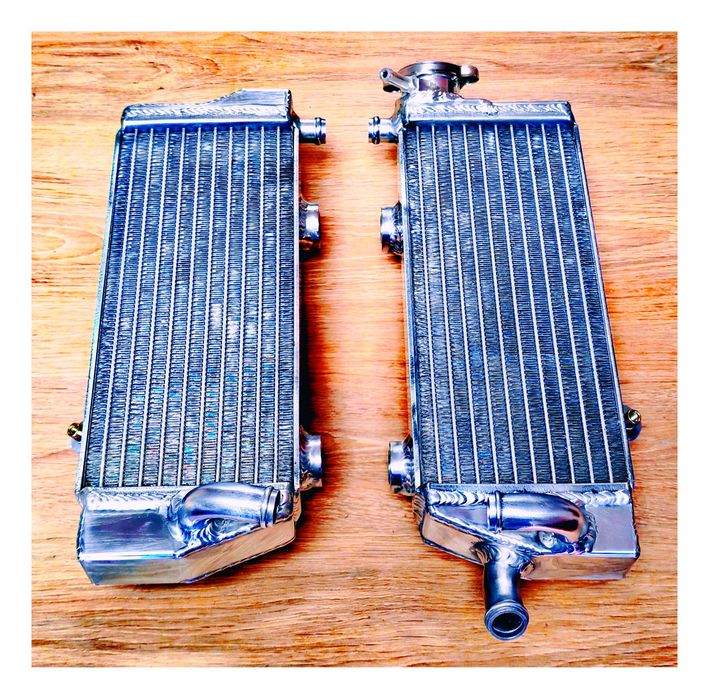 Radiadores Alumínio KTM SX EXC 125,200, 250 e 300 desde 2008 a 2016