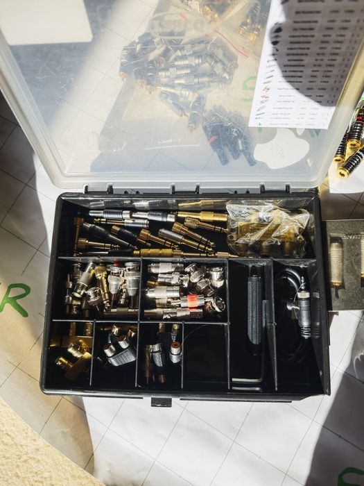 Розєм RCA, xlr, bnc