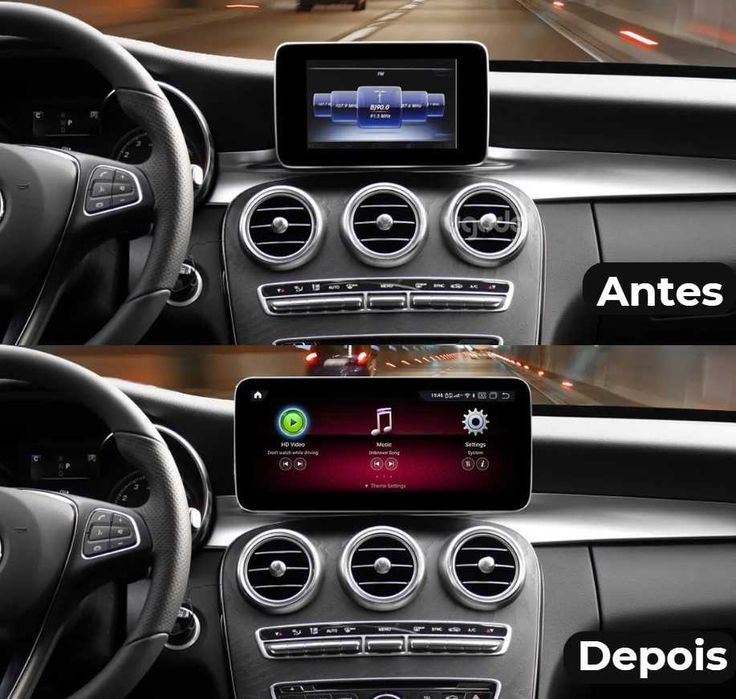 Auto Rádio Ecrã Mercedes