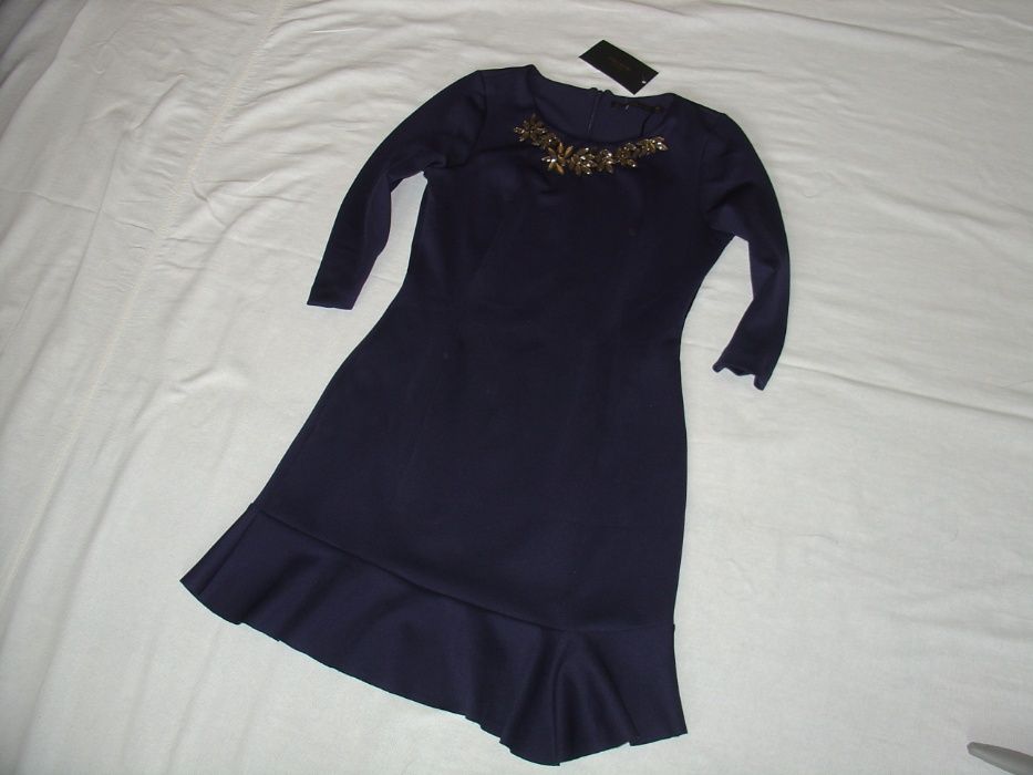 asymetryczna sukienka zara basic roz m/ nowa