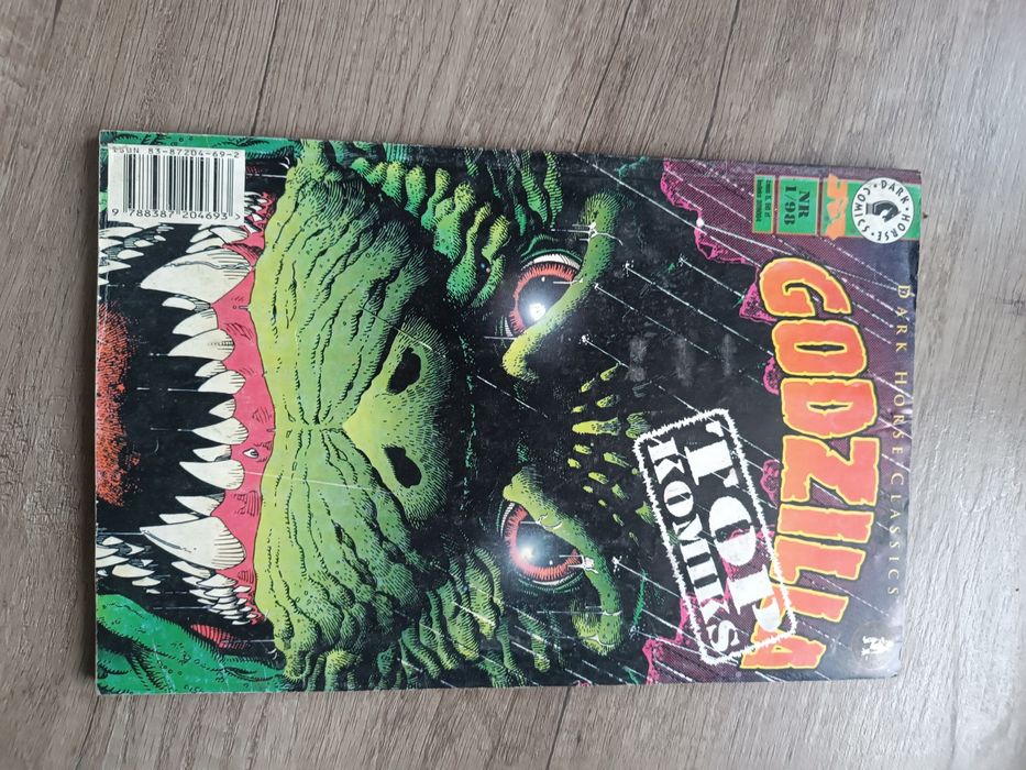 Godzilla Top Komiks 1/98