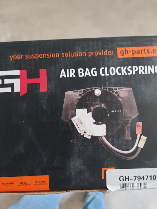 Mola de enrolamento/ fita airbag