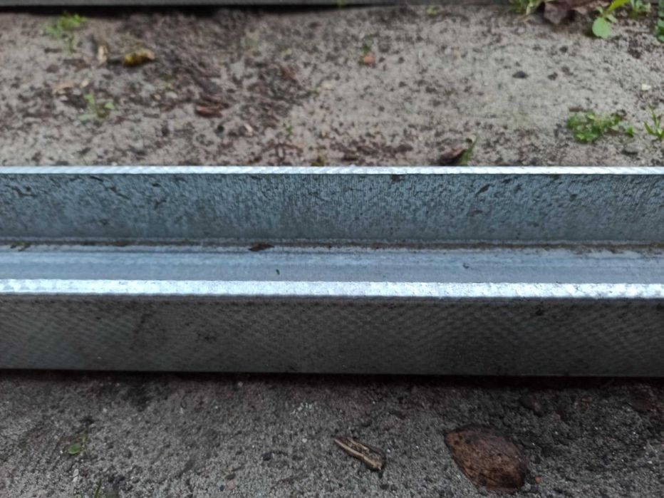 Ceowniki 8szt. 75mmx50mm długość 4m, 3szt. 75mmx40mm długość 4m