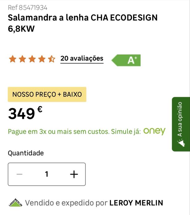 Salamandra a Lenha