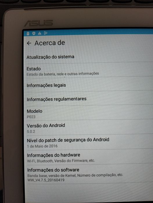 Asus Zen Pad z300 series