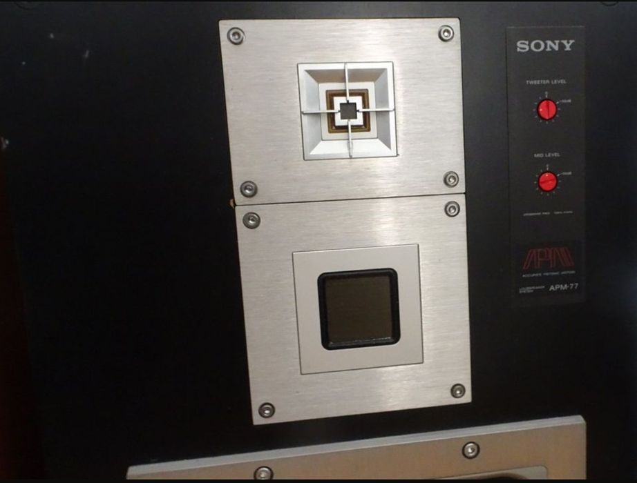 Głośniki retro vintage 1981 Sony APM-77