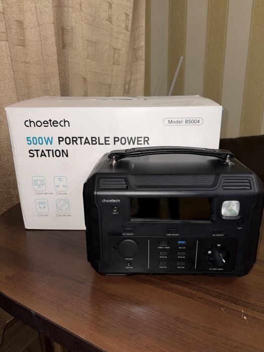 Зарядна станція Choetech BS004 (500w | 484Wh)