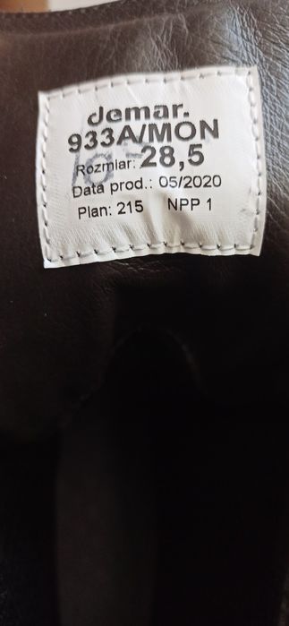Buty  zimowe 933A 28.5