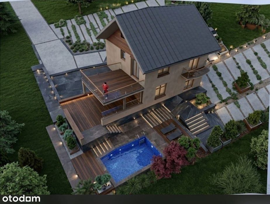 Rajsko: 30 arów pod Lasem + Projekt Willi | 0% Prowizji