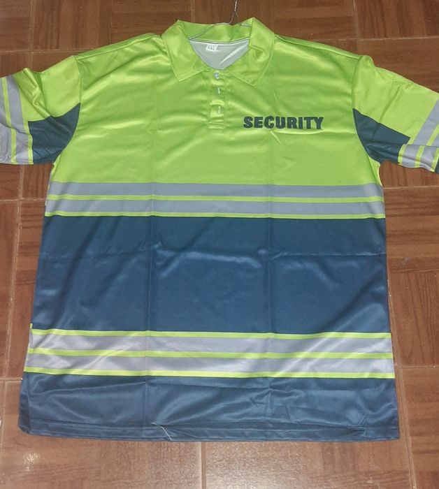 T-shirts segurança, novas