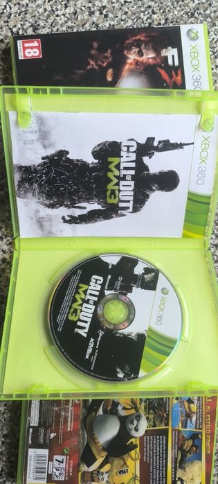 Conjunto de 3 jogos Xbox 360+5 cds danificados