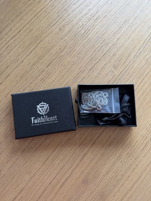 Colar homem aço - FaithHeart