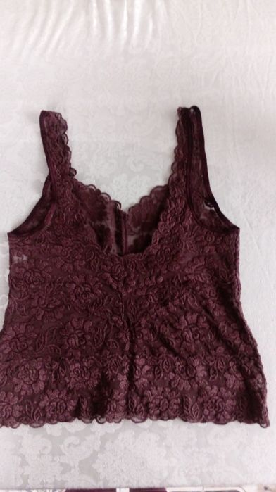 Майка стрейч - гіпюр