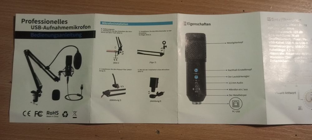 Профессиональный микрофон для пк