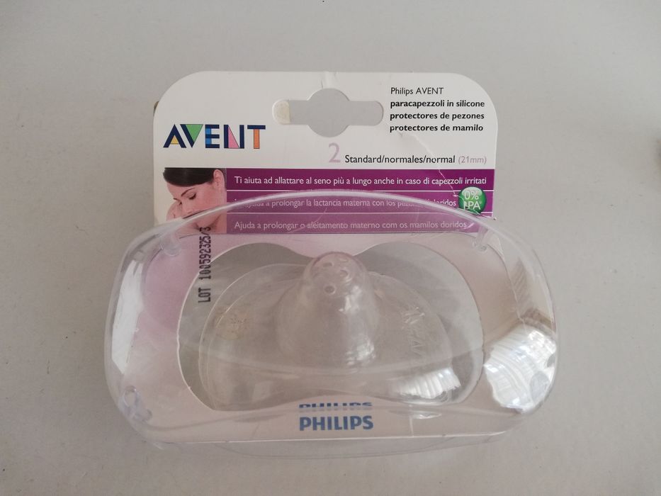 Protetores Peito da Avent Novo
