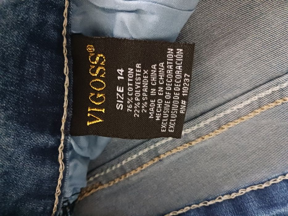 Spodnie dziewczęce jeansy