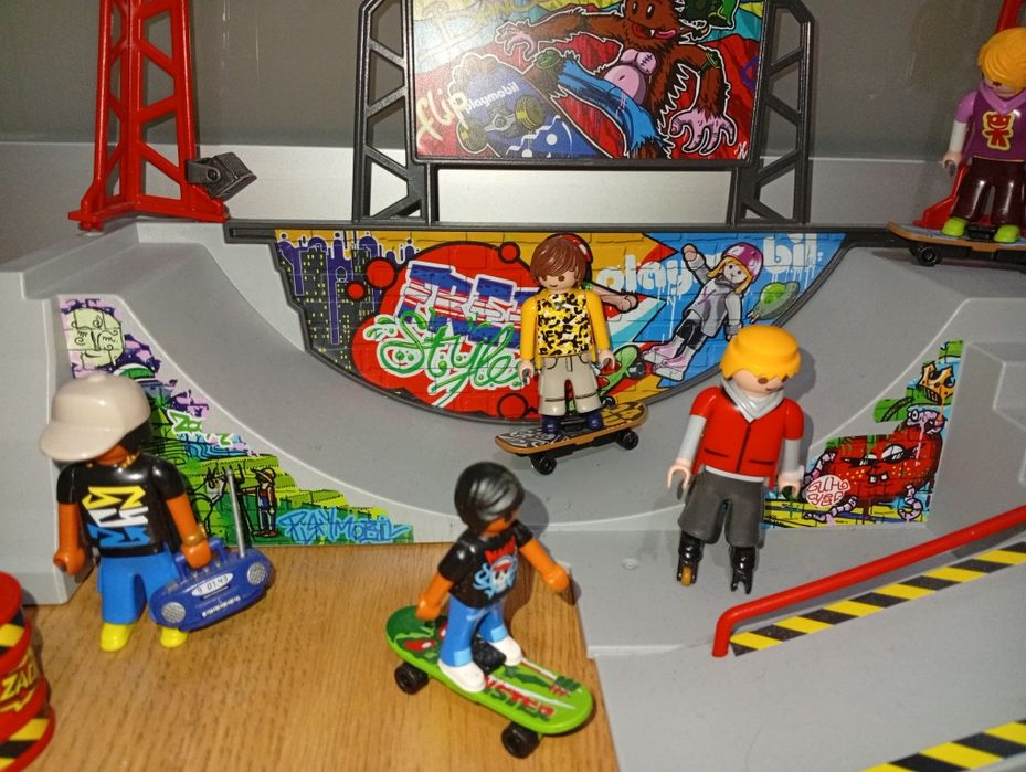 Pista de skate de brincar Playmobil nova