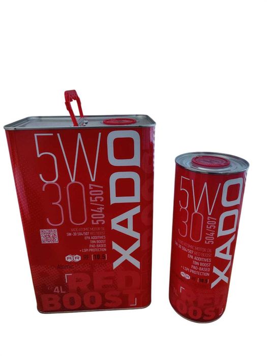 Моторна олива XADO RED BOOST 5W-30 504/507 синтетична Volkswagen VAG