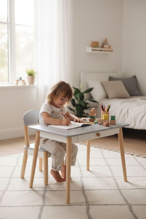 Дитячий столик з шухлядою від виробника