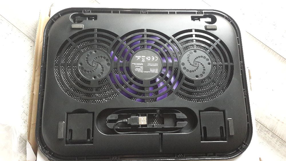 Podkładka chłodząca pod laptop do 17 cali USB *NOWA*