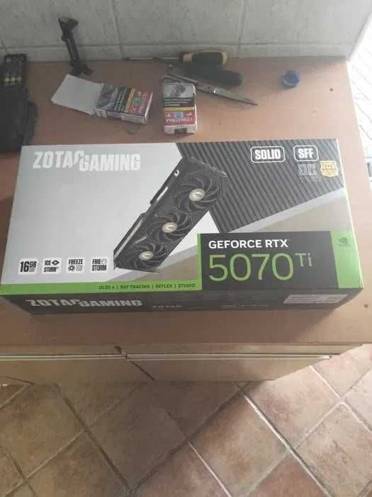 RTX 5070 TI 16GB zotac solid SFF OC - nova