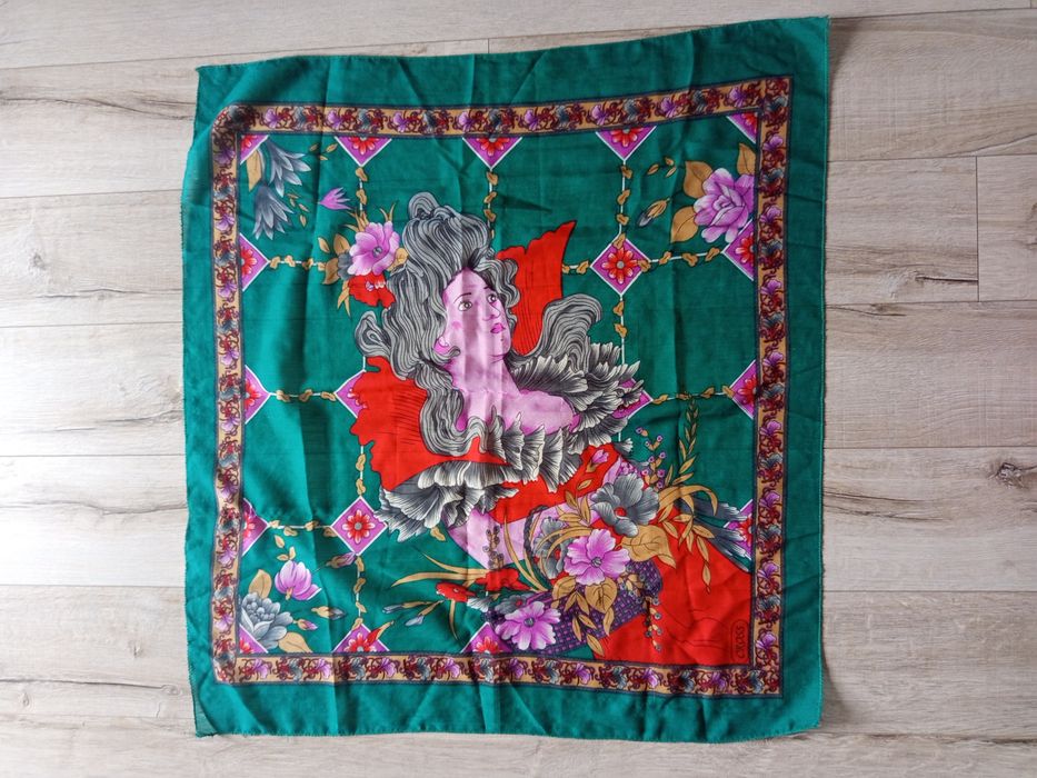 Chusta chustka apaszka vintage retro