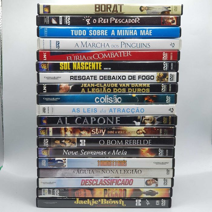 Lote 25/3 - Pack de 18 Filmes em DVD - Ref.VI