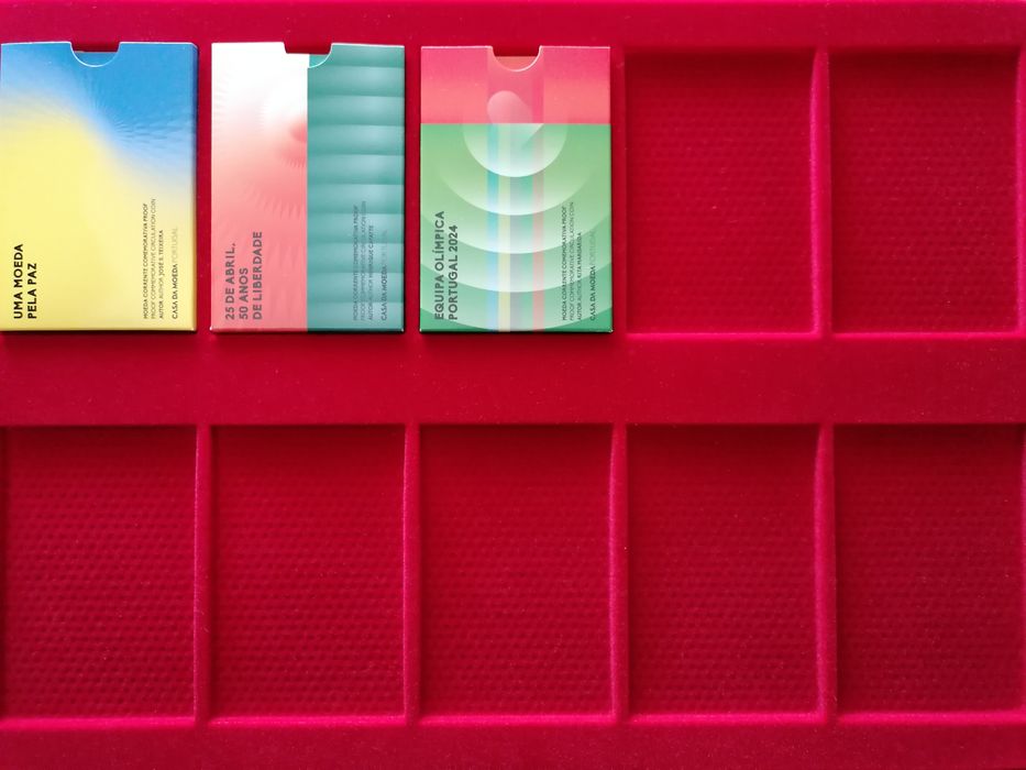 Moedas Comemorativas Proof Portugal 2€