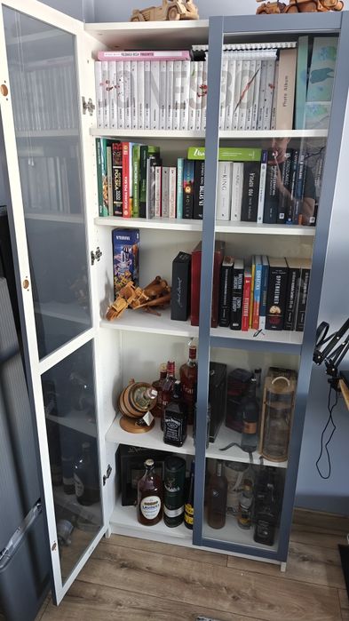 Ikea Billy/ Oxberg regał witryna