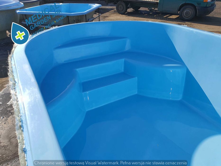 Jacuzzi balia basen ZBIORNIK NA DESZCZÓWKĘ nowy estetyczny 5500 litrów
