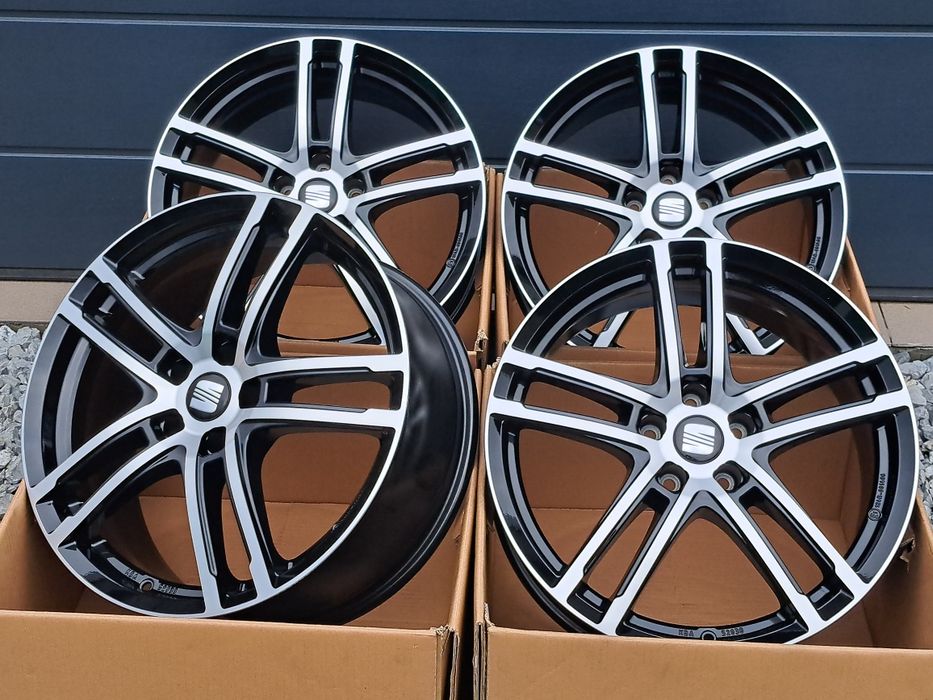 Alufelgi SEAT 19 5x112 Leon Exeo Altea Toledo Freetrack Ateca ET49 DEZENT
