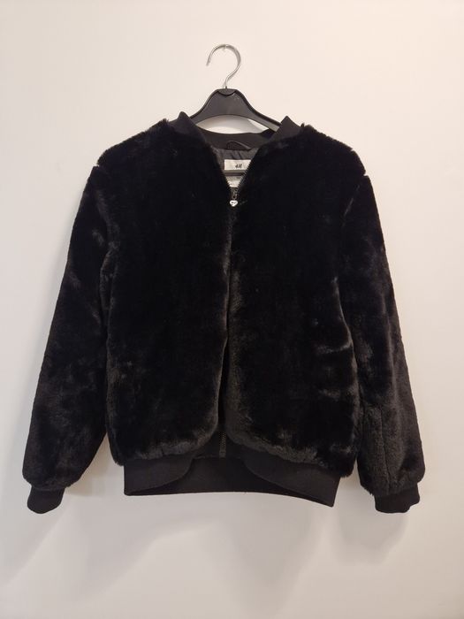 Nowe krotkie futerko h&m S kurtka