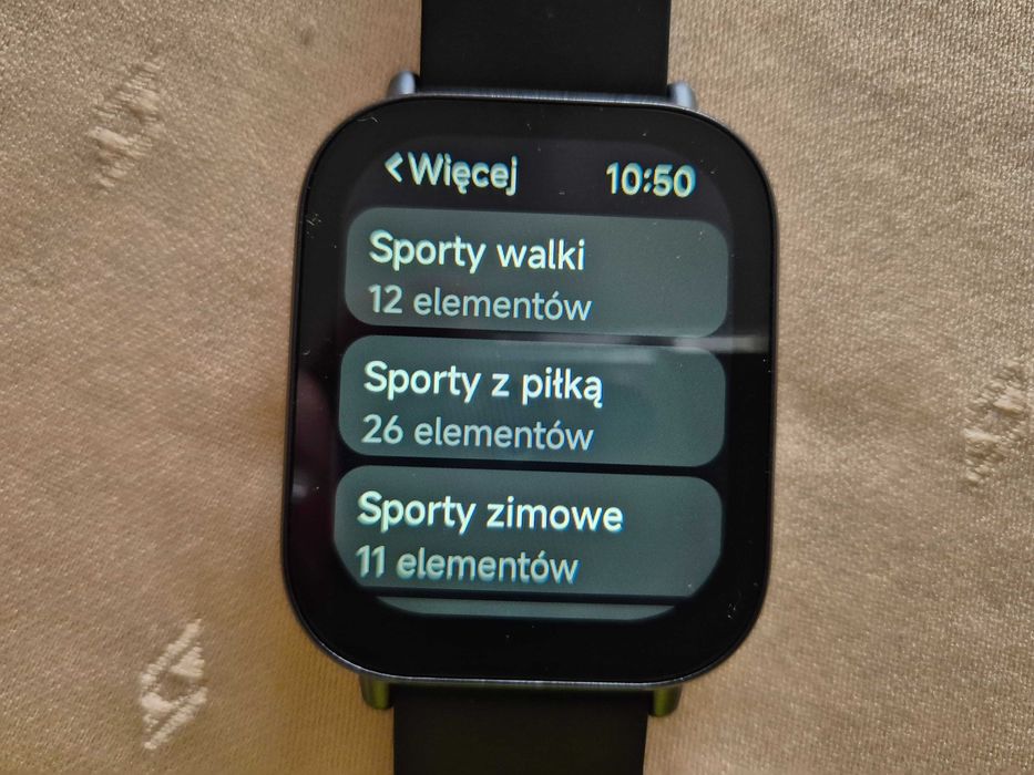 Smartwatch Xiaomi Redmi Watch 5 Active 49mm 5ATM 2" Black Czarny