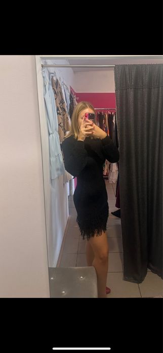 Sukienka klasyczna s/m Święta Sylwester