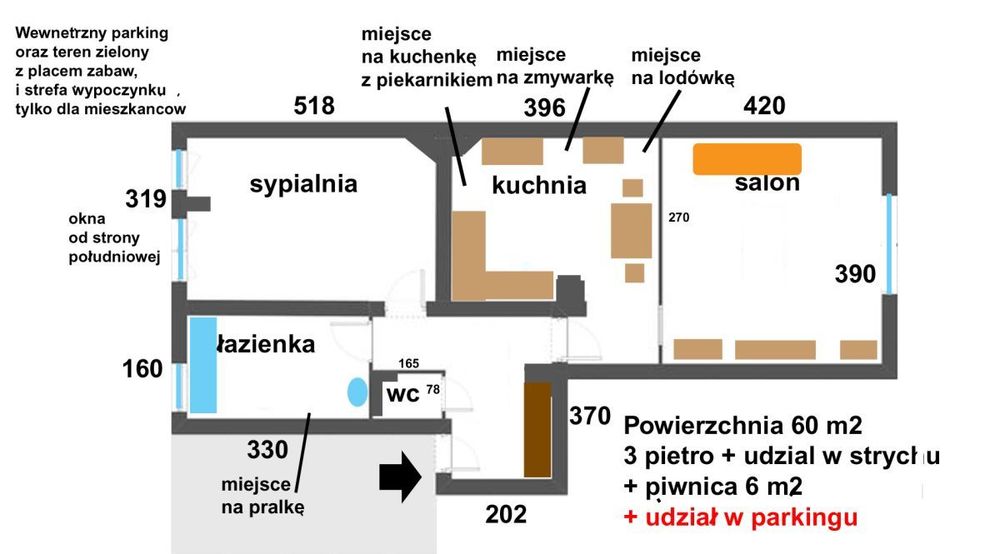 Bez Prowizji, Z Parkingiem + Strych