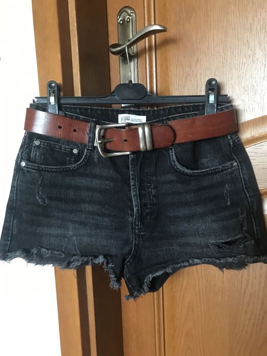 Krótkie spodenki Zara Denim 36